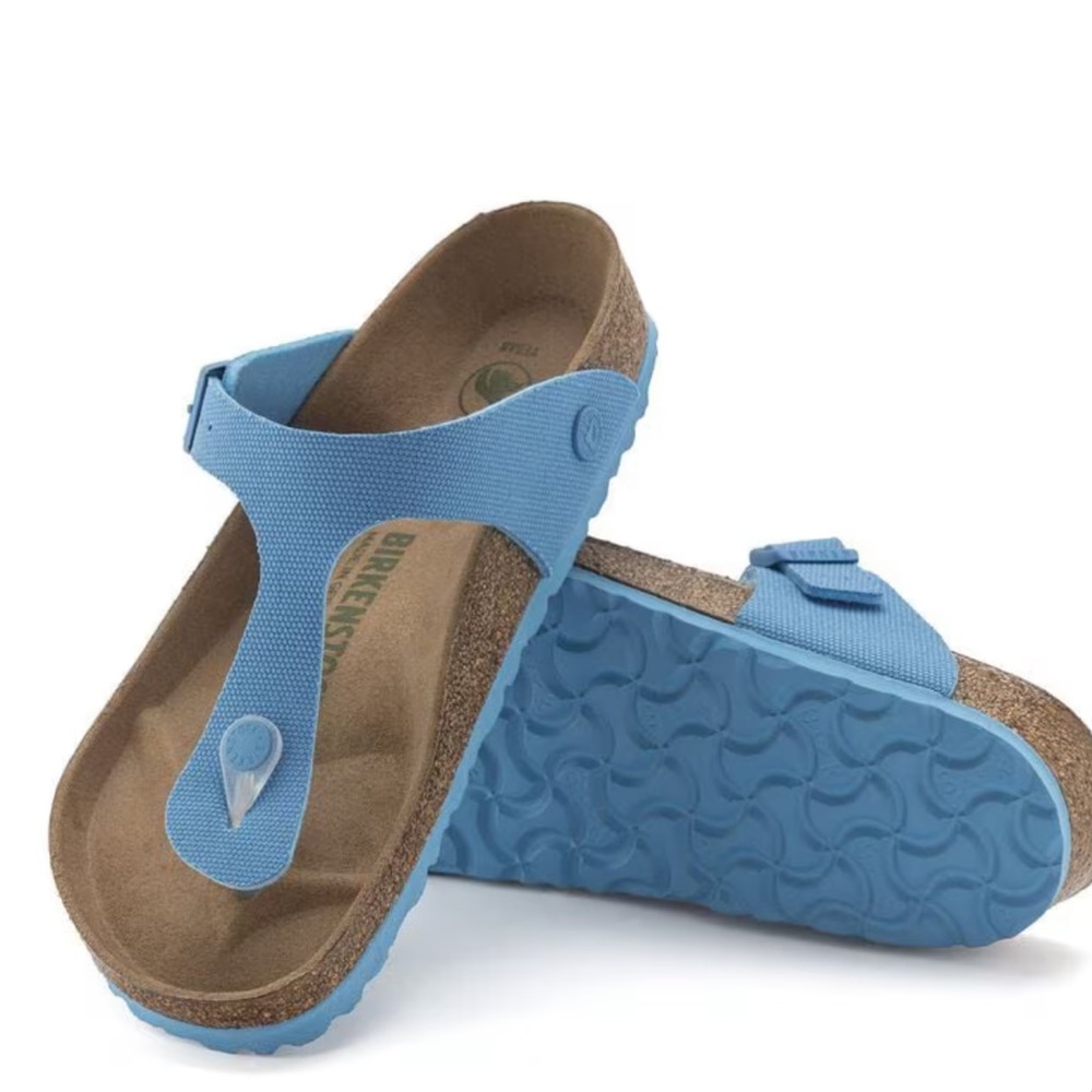 Birkenstock sky blue women’s sandals